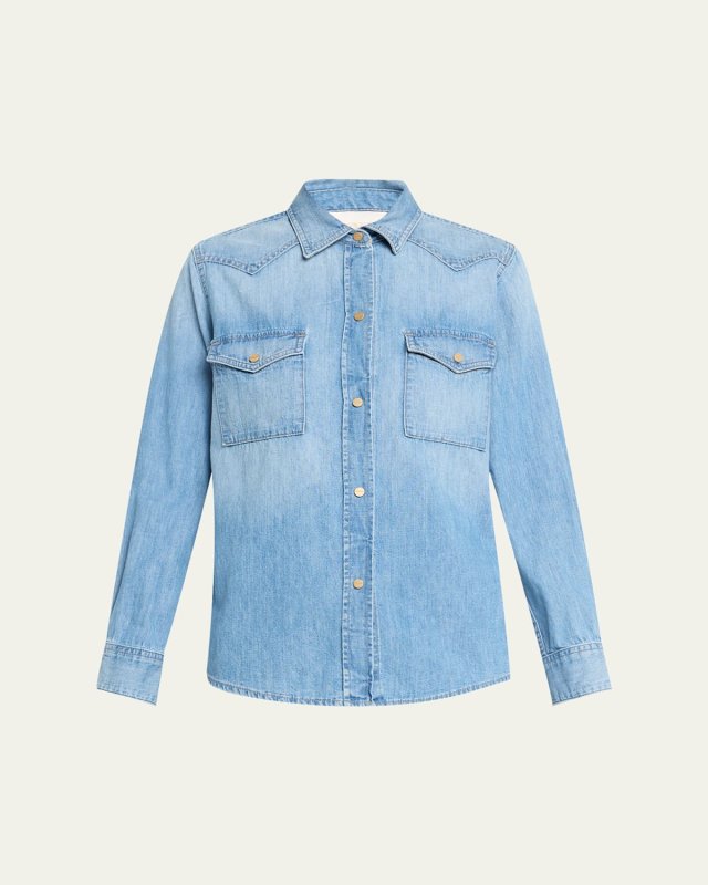 Cowboy Take Me Away Denim Shirt